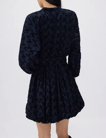Rochie scurta Reserved, bleumarin inchis