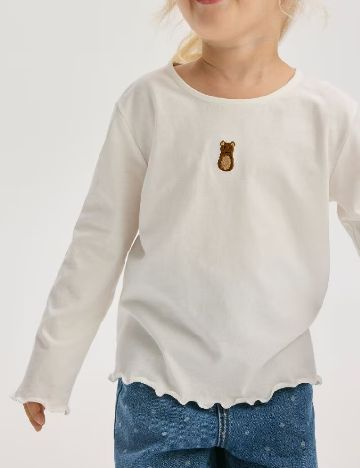 Bluza Reserved, alb