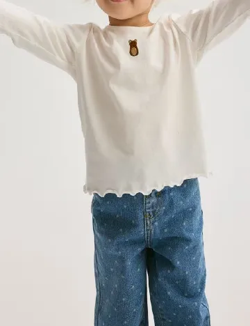 Bluza Reserved, alb Alb