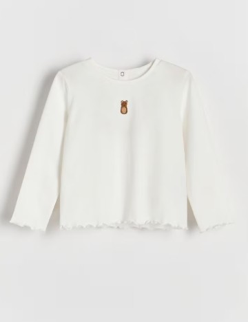 Bluza Reserved, alb