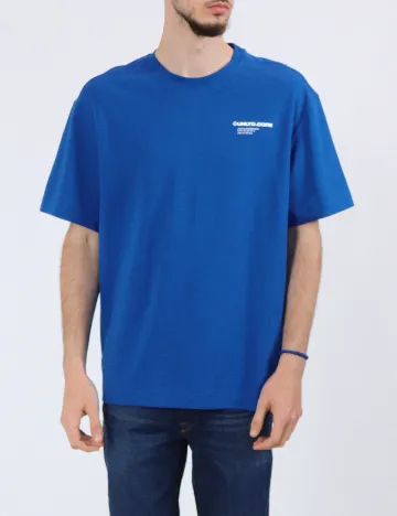 Tricou Jack&Jones, albastru Albastru