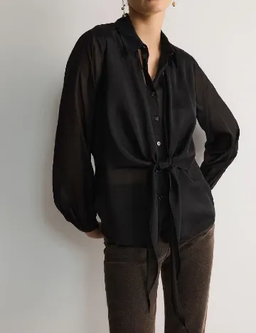 Camasa Reserved, negru Negru
