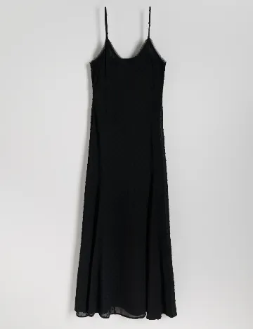 Rochie lunga Reserved, negru