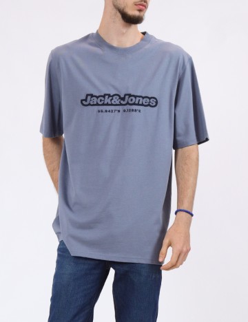 Tricou Oversize Jack&Jones, albastru