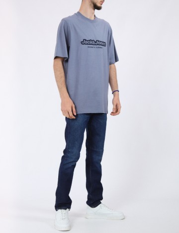 Tricou Oversize Jack&Jones, albastru