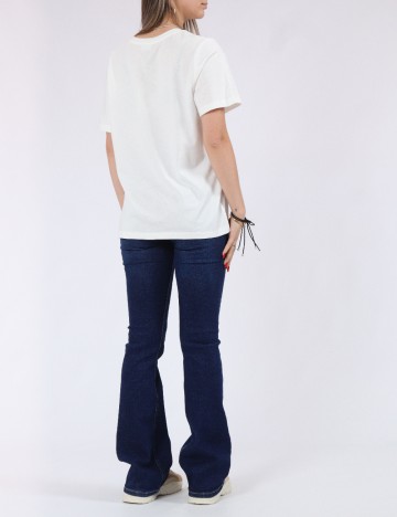 Tricou Jacqueline de Yong, alb