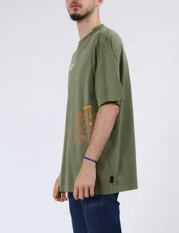 Tricou Oversize Jack&Jones, verde