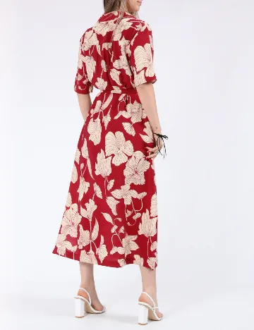 Rochie medie Jacqueline de Yong, rosu