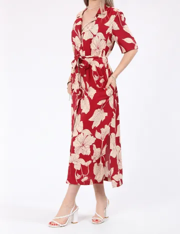 Rochie medie Jacqueline de Yong, rosu