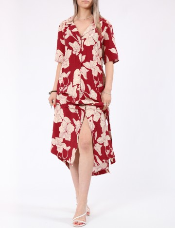 Rochie medie Jacqueline de Yong, rosu