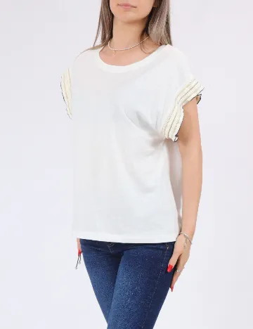Bluza Jacqueline de Yong, alb