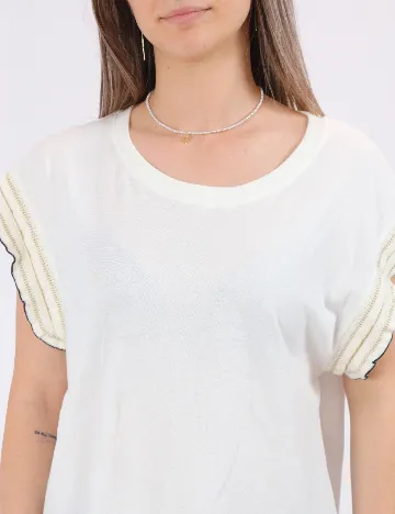 Bluza Jacqueline de Yong, alb