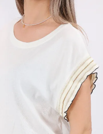Bluza Jacqueline de Yong, alb