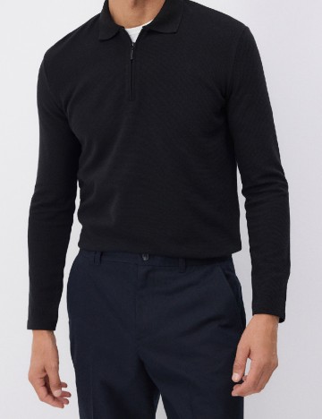 Pantaloni Reserved, bleumarin inchis