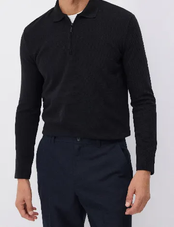 Pantaloni Reserved, bleumarin inchis