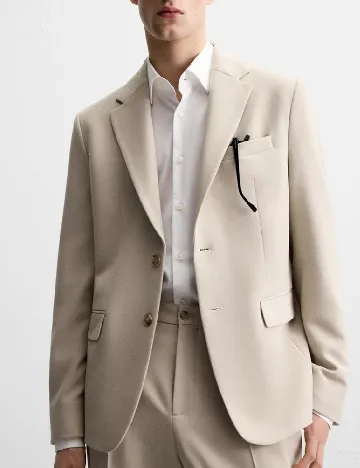 Sacou Zara, crem