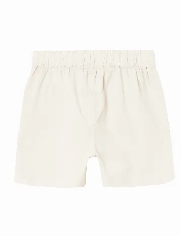 Pantaloni scurti Name It, alb