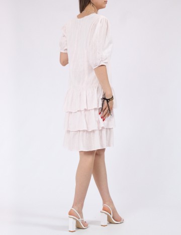 Rochie scurta Vero Moda, roz pal