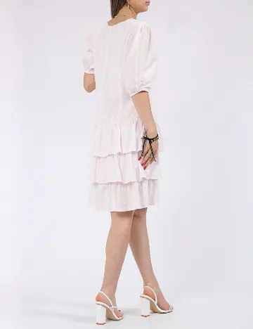 Rochie scurta Vero Moda, roz pal