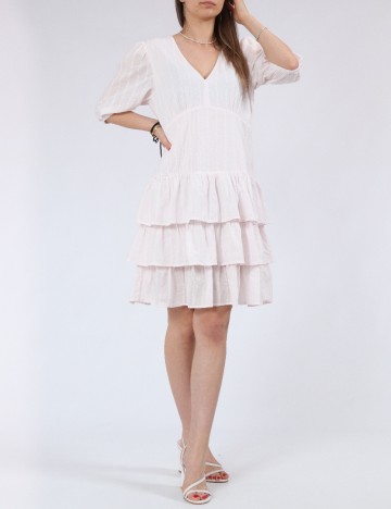 Rochie scurta Vero Moda, roz pal