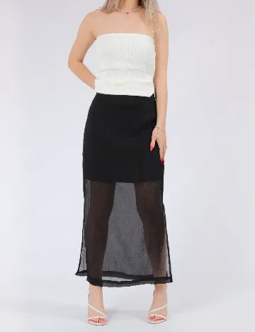 Fusta Jacqueline de Yong, negru