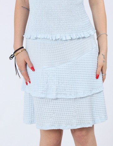 Fusta Vero Moda, albastru