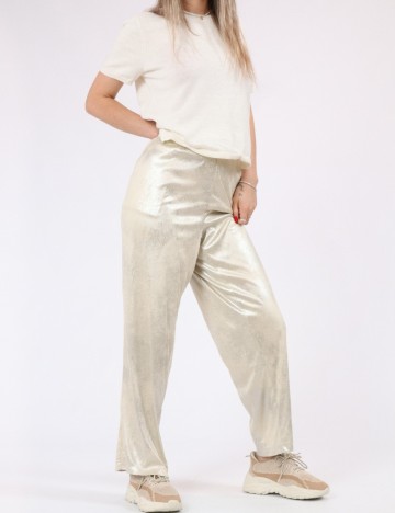 Pantaloni Vero Moda, crem