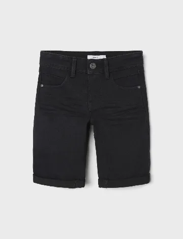 Pantaloni scurti Name It, negru