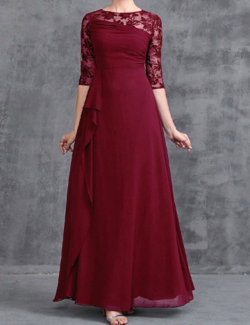 Rochie lunga SHEIN, rosu