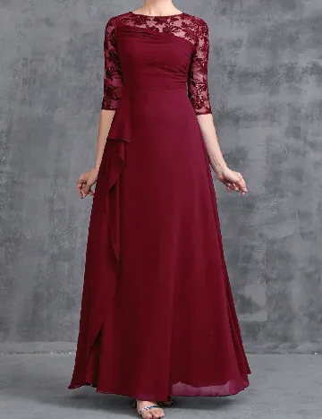 Rochie lunga SHEIN, rosu