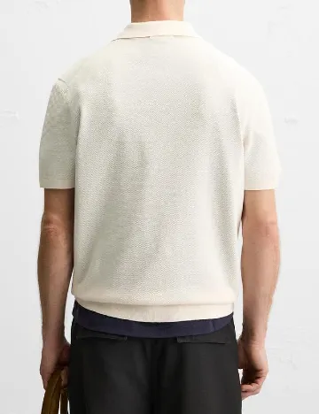Tricou Zara, crem
