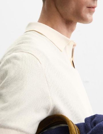 Tricou Zara, crem