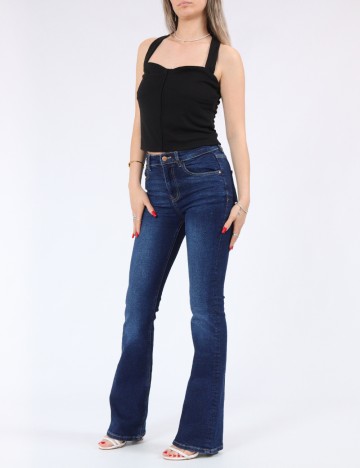 Top Vero Moda, negru