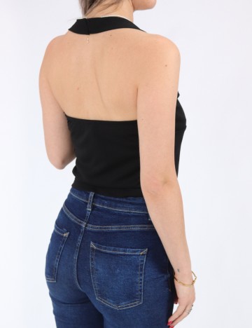 Top Vero Moda, negru