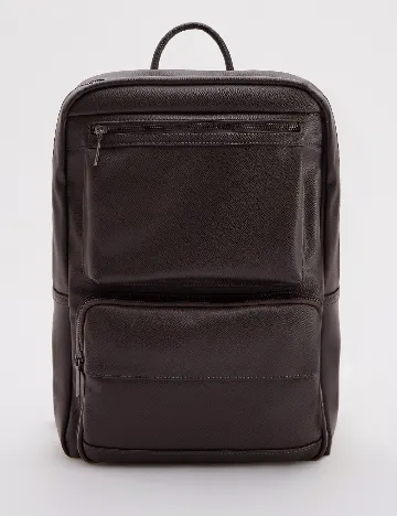 Rucsac Reserved, maro inchis Maro