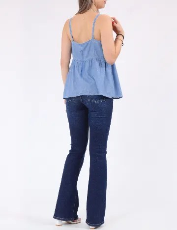 Maiou Vero Moda, albastru