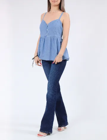 Maiou Vero Moda, albastru