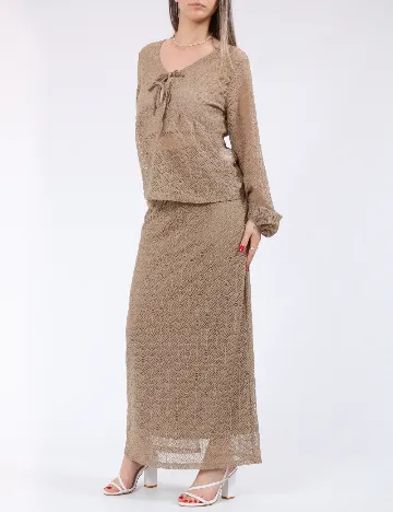 Bluza Vero Moda, maro