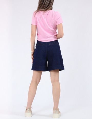 Pantaloni scurti Jacqueline de Yong, bleumarin