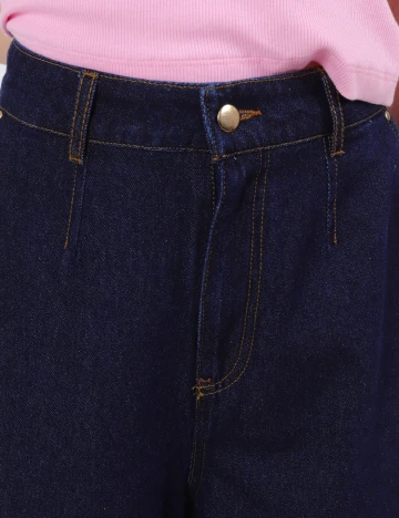 Pantaloni scurti Jacqueline de Yong, bleumarin