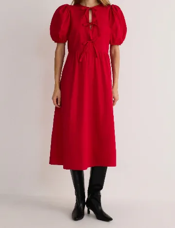 Rochie medie Reserved, rosu Rosu