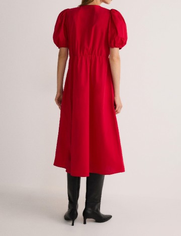 Rochie medie Reserved, rosu