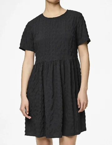 Rochie scurta Pieces, negru Negru