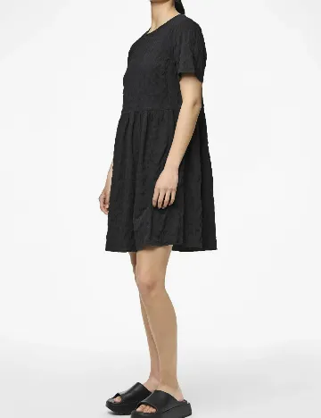 Rochie scurta Pieces, negru Negru