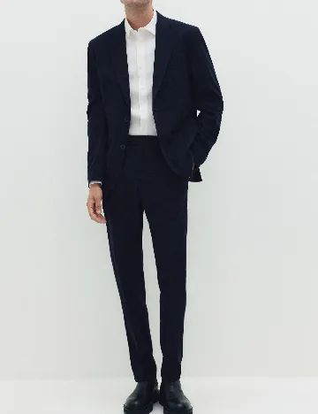Sacou Reserved, bleumarin