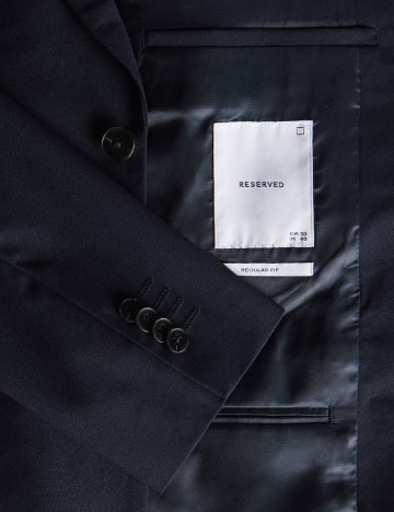 Sacou Reserved, bleumarin