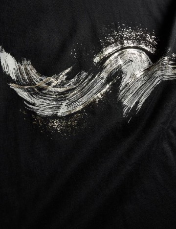 Tricou Reserved, negru