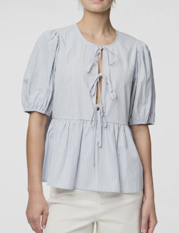 Bluza Pieces, gri