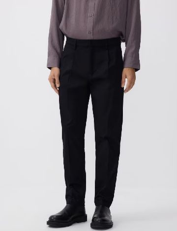 Pantaloni Reserved, negru