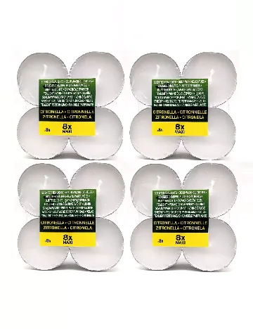 Set lumanari 8 bucati Zd Trading, alb
